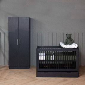 Cabino Babykamer Alaska Zwart