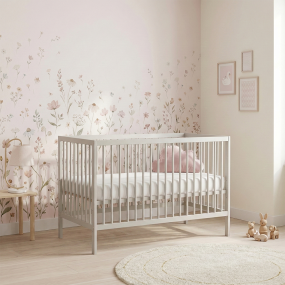 Cabino Baby Bed Mees Wit 60 x 120 cm
