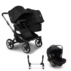 Bugaboo Donkey 5 Duo Kinderwagen 3 In 1 Graphite Midnight Black 