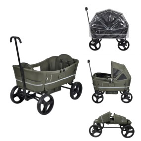 X Adventure Bolderkar CarGo Groen + Regenscherm