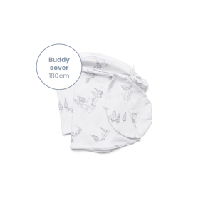 Doomoo Voedingskussen Buddy Cover Bear Family Grey