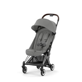 Cybex Buggy Coya Chrome Dark Brown Mirage Grey Dark Grey 