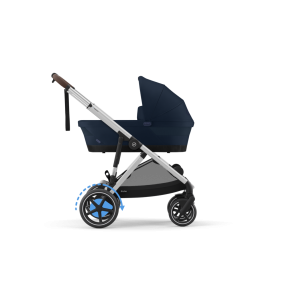 Cybex Kinderwagen 2 In 1 e-Gazelle S Silver Ocean Blue Navy Blue