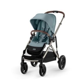 Cybex Kinderwagen Gazelle S Taupe Stormy Blue Light Blue
