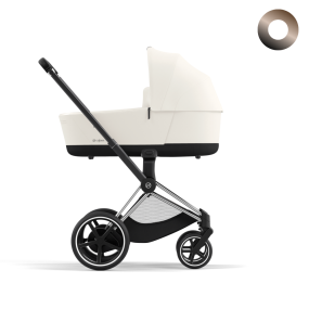 Cybex ePriam Kinderwagen 2 In 1 Off White Light Beige Kies Kleur Frame