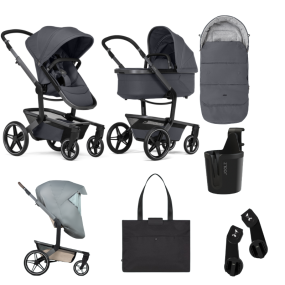 Joolz Kinderwagen Day5 Essential Newborn Bundel | Stone Grey