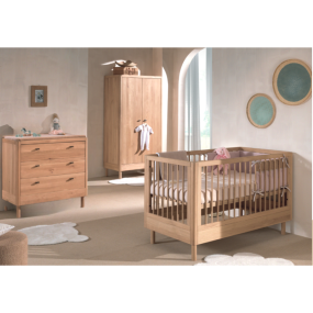 JAXX Forrest Babykamer 3 Delig Eik