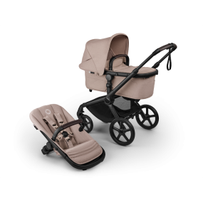 Bugaboo Kinderwagen 2 in 1 Fox 5 Renew Complete Black | Desert Taupe Melange