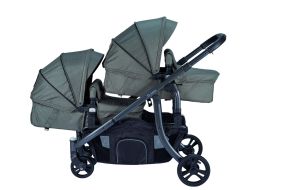 X Adventure Xline Duo Kinderwagen Emerald Green
