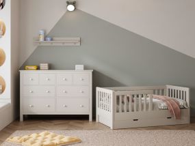 Cabino Peuterkamer Met Lade Joan Clay 2 Delig met Commode Bretagne