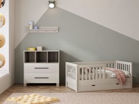 Cabino Peuterkamer Met Lade Joan Clay 2 Delig met Commode Geneve