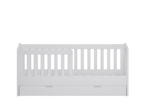 Cabino Peuterbed Met Lade Joan 70 x 140 cm Wit