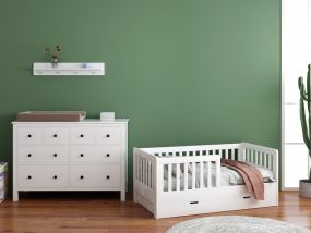 Cabino Peuterkamer Met Lade Joan Wit 2 Delig met Bretagne Commode