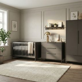 Born Lucky Meegroei Babykamer Lissabon Chocolate 3-Delig