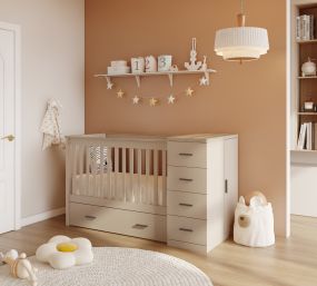 Cabino Combi Ledikant Memphis Clay