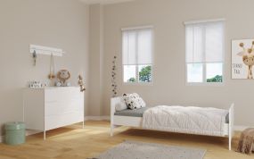 Born Lucky Tienerbed Napels Wit & Santiago Commode