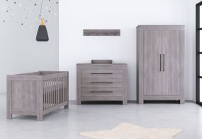 Born Lucky Babykamer 3 Delig Nevada Grijs Zwart