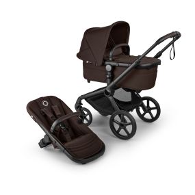 Bugaboo Kinderwagen 2 in 1 Fox 5 Renew Complete Black | Cocoa Brown