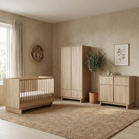 Quax Meegroei Babykamer 3 Delig Kyo Honey Ash 70 x 120 cm
