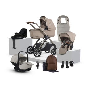 Silver Cross Kinderwagen 4 in 1 Reef 2 Special Edition Frappe Natural Taupe + GRATIS Accessoire Pakket