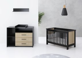 Born Lucky Babykamer Zwart Reno 2 Delig