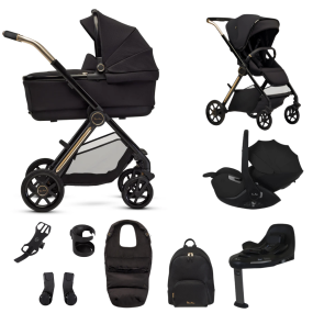 Silver Cross Kinderwagen 4 in 1 Reef 2 Special Edition Espresso Iconic Black + GRATIS Accessoire Pakket