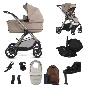 Silver Cross Kinderwagen 4 in 1 Reef 2 Special Edition Frappe Iconic Black + GRATIS Accessoire Pakket