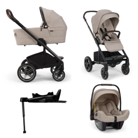 Nuna Kinderwagen 4 in 1 MIXX™ next Chateau + Autostoel PIPA™ next + Nuna 360° base