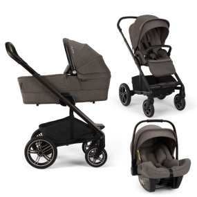 Nuna Kinderwagen 3 in 1 MIXX™ next Thunder + Autostoel PIPA™ next