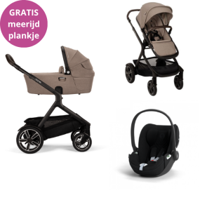 Nuna Kinderwagen 3 in 1 DEMI™ next Cedar + Autostoel Cloud T I Size