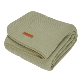 Little Dutch Ledikantdeken Pure & Soft Olive