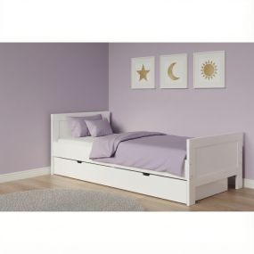 Born Lucky Tienerbed Noel Wit 90 x 200 cm Met Lade