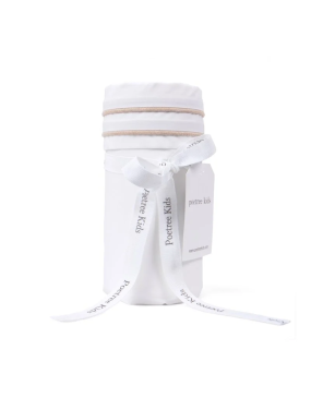 Poetree Kids Ledikant Laken Chevron Light Camel (110x140cm)