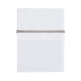 Baby's Only Ledikantlaken Gebreide Bies Urban Taupe/Wit