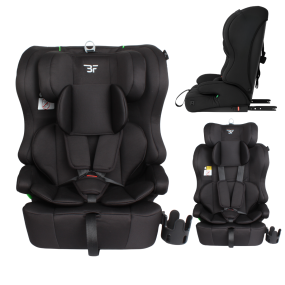 Bebies First Autostoel Groep 1/2/3 Allure I-Size Zwart