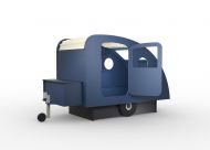 Mathy By Bols Caravanbed Atlantisch Blauw 90 x 190 cm 