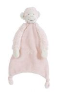 Happy Horse Knuffeldoekje Monkey Mickey Roze 28 cm