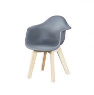 Quax Kids Chair Grey 2 Stuks