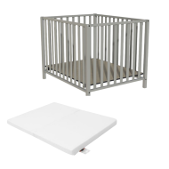 Bebies First Baby Box Sarah Clay 76 x 95 cm Met Matras