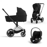 Cybex Priam Kinderwagen 3 In 1 Sepia Black Style It Yourself Met Cybex Autostoel Cloud T