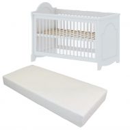 Cabino Baby Bed Met Matras Daphne Wit 60 x 120 cm