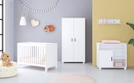 Cabino Babykamer Mila Wit 3 Delig