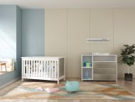 Cabino Babykamer Senn Wit Eiken 2 Delig