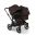 Bugaboo Donkey 6 Double Kinderwagen Black | Cocoa Brown