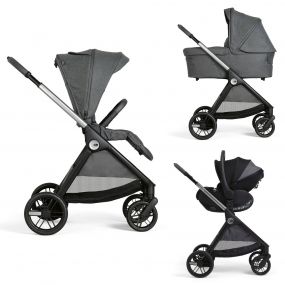 Chicco 3 In 1 Kinderwagen Bellagio Met Adaptors Black Satin