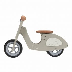 Little Dutch Loopscooter Olijfgroen