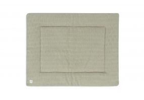 Jollein Boxkleed Grain Knit Olive Green 75 x 95 cm