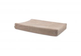 Jollein Aankleedkussenhoes Cloud Rib 50x70cm Milky Coffee