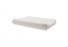 Jollein Aankleedkussenhoes Cloud Rib 50x70cm Oatmeal