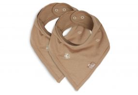 Jollein Bandana Slabbetjes Stargaze Biscuit 2 Stuks